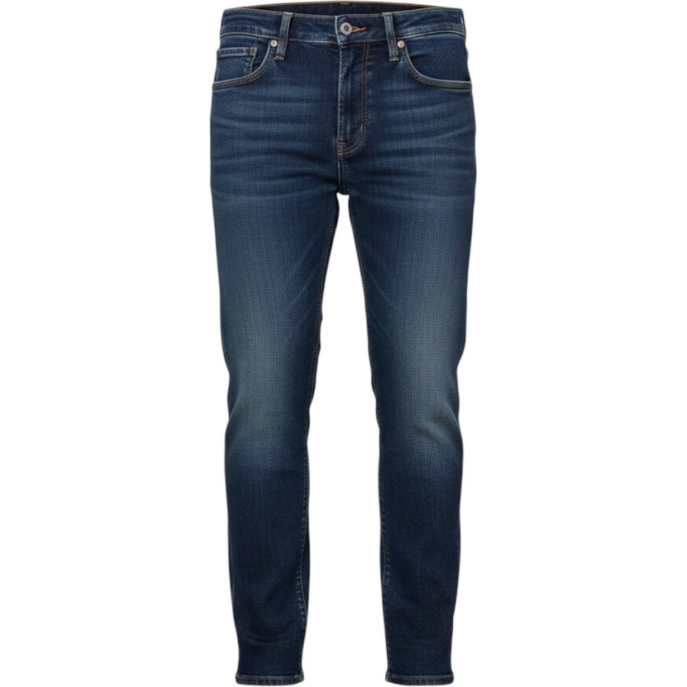 GAP Slim Fit Jeans Mens 34x30 Dark Wash Blue Denim Stretch Excellent Condition